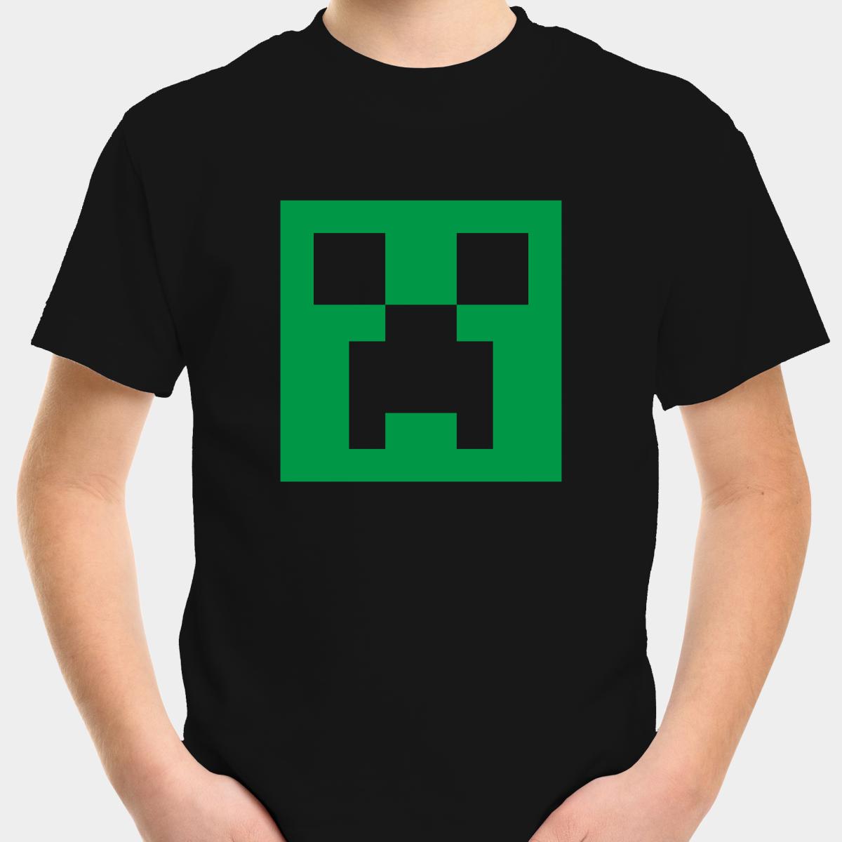 Dziecięca koszulka Minecraft Creeper