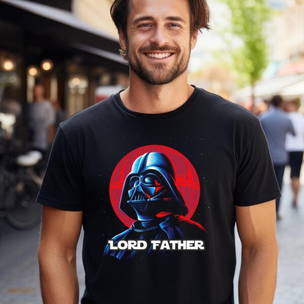 Koszulka dla Taty z nadrukiem Lord Father