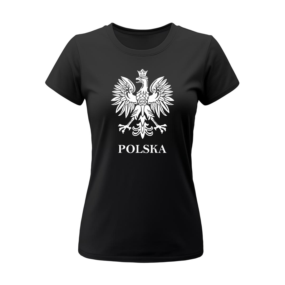 Koszulka damska z nadrukiem Polska
