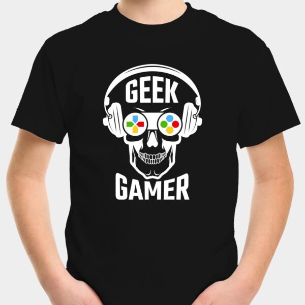 Koszulka z nadrukiem Geek Gamer