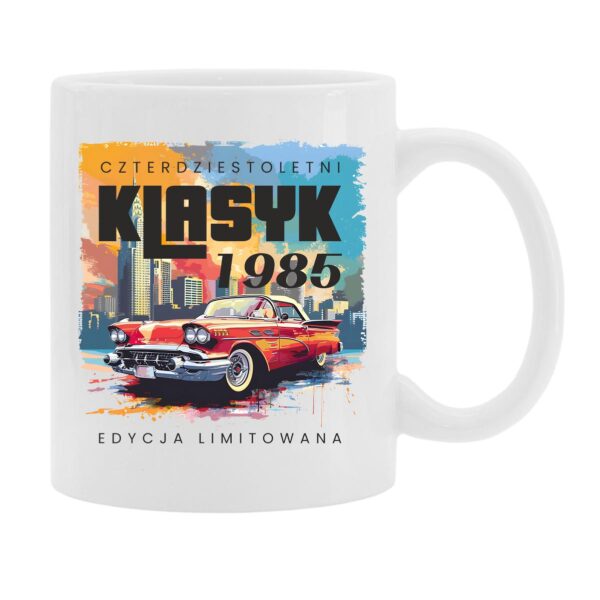 Kubek z nadrukiem 40letni klasyk