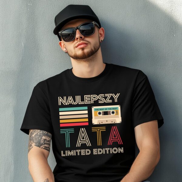 Koszulka z nadrukiem Najlepszy Tata