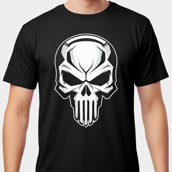 Koszulka z nadrukiem Czaszki