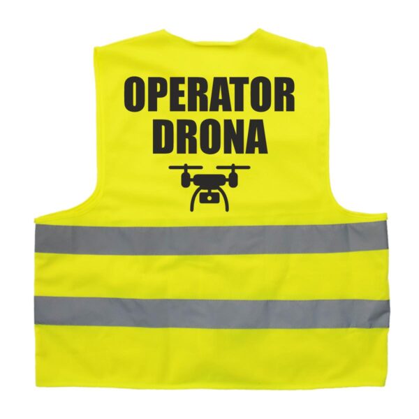 Kamizelka odblaskowa z nadrukiem Operator Drona