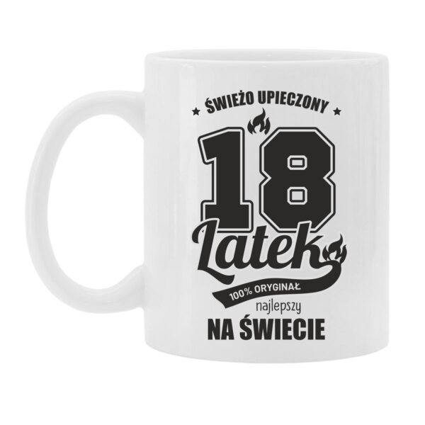 Kubek na 18 urodziny