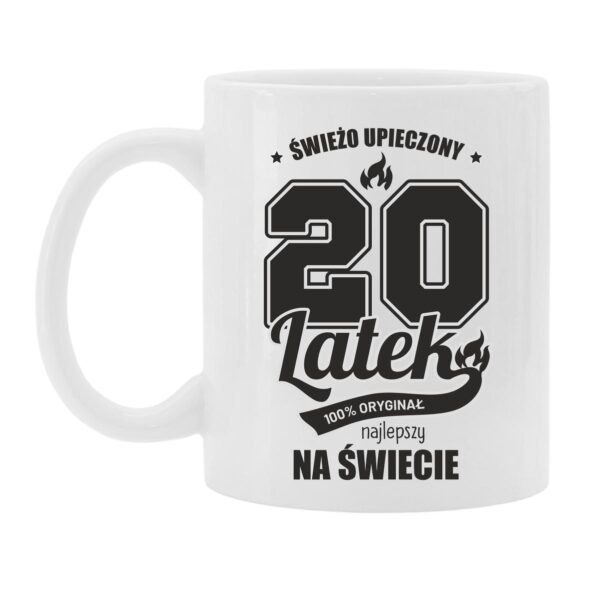 Kubek na 20 urodziny