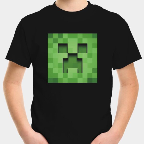 Koszulka dziecięca z nadrukiem Minecraft Creeper
