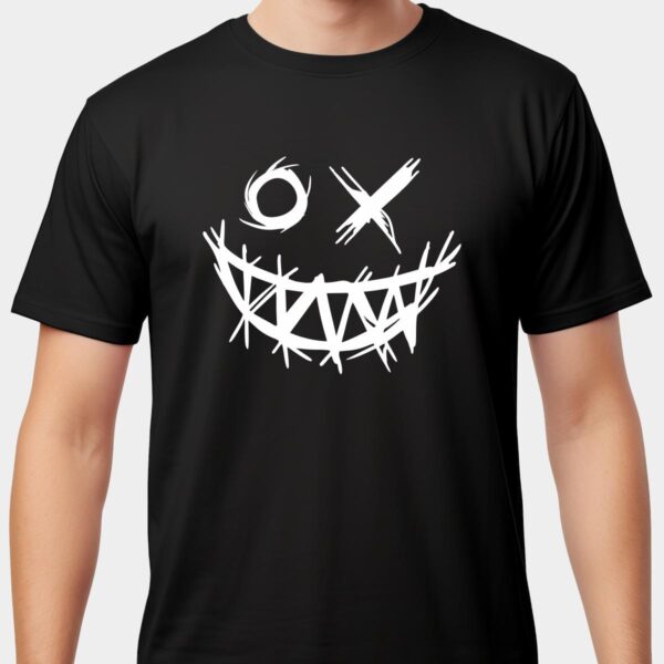 Koszulka z nadrukiem Horror Smile