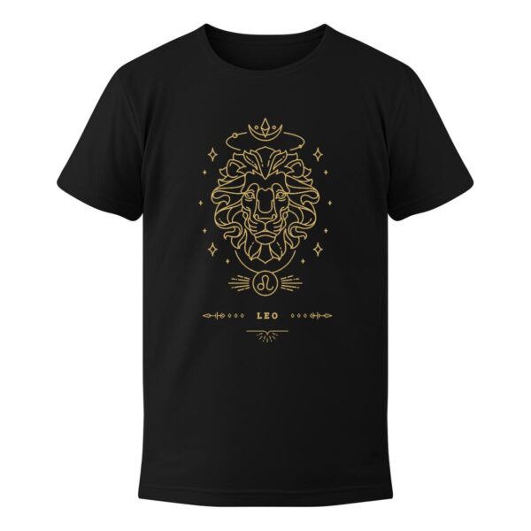 Koszulka z nadrukiem znaku zodiaku Lew