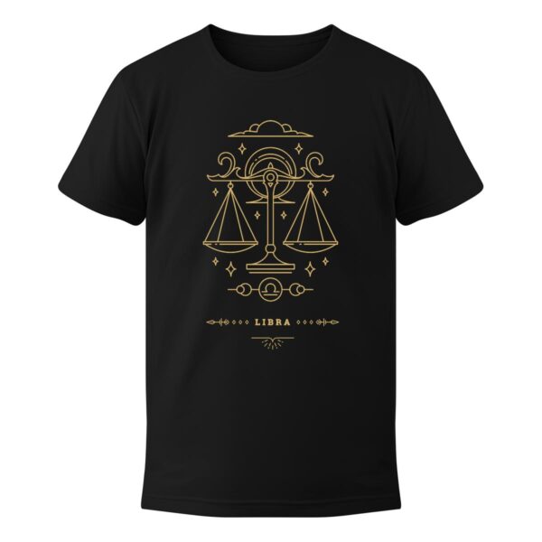 Koszulka z nadrukiem znaku zodiaku Waga