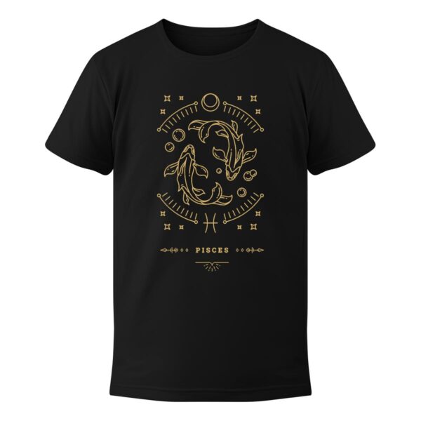 Koszulka z nadrukiem znaku zodiaku Ryby