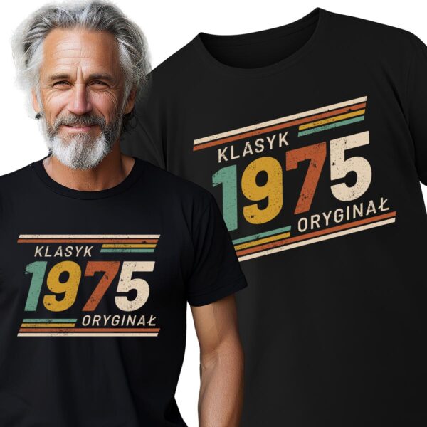 Koszulka 1975 Klasyk Oryginał