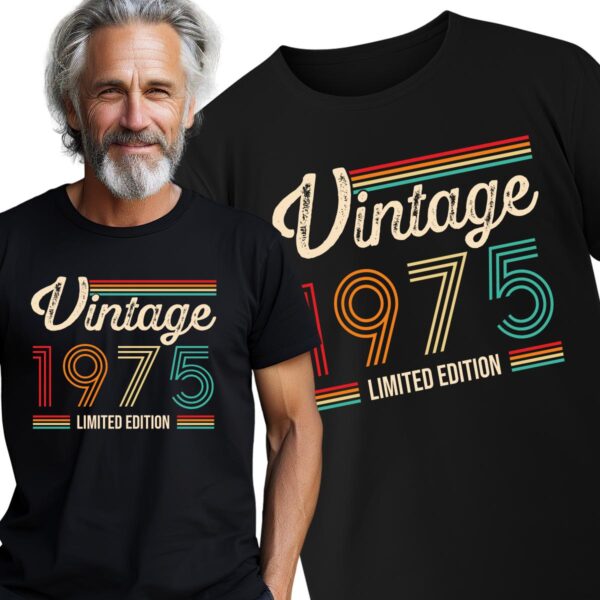 Koszulka na 50 urodziny Vintage Limited Edition
