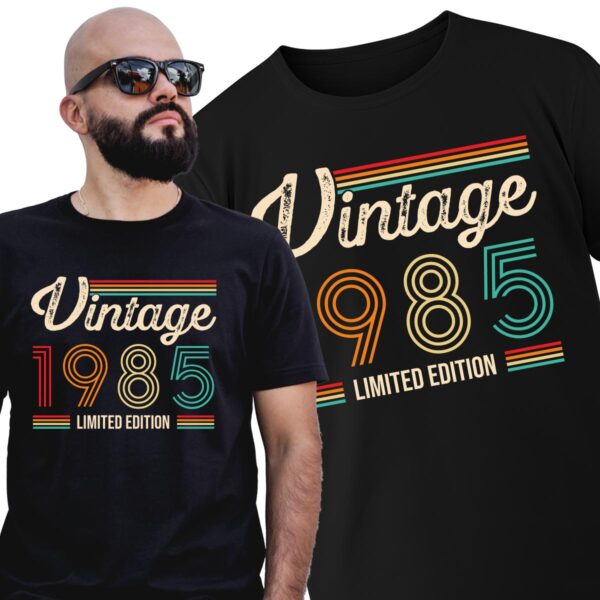 Koszulka na 40 urodziny Vintage Limited Edition