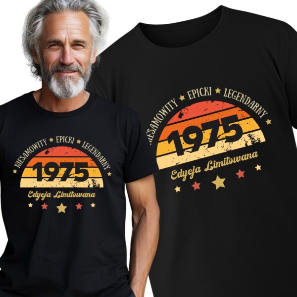 Koszulka na 50 urodziny: Niesamowity - Epicki - Legendarny