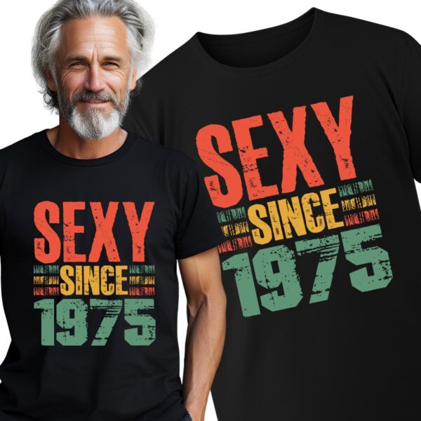 Koszulka na 50 urodziny Vintage Sexy Since